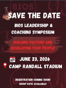 Flyer for the 2026 Coaching Symposium.